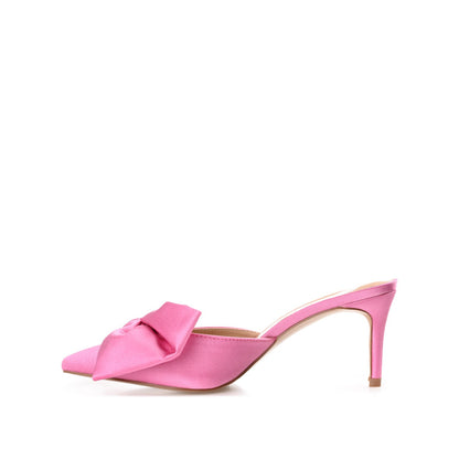 Journee TIARRA STILETTO PUMP HEELS IN WIDE - Pink