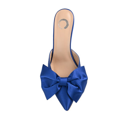 Journee TIARRA STILETTO PUMP HEELS IN WIDE - Blue