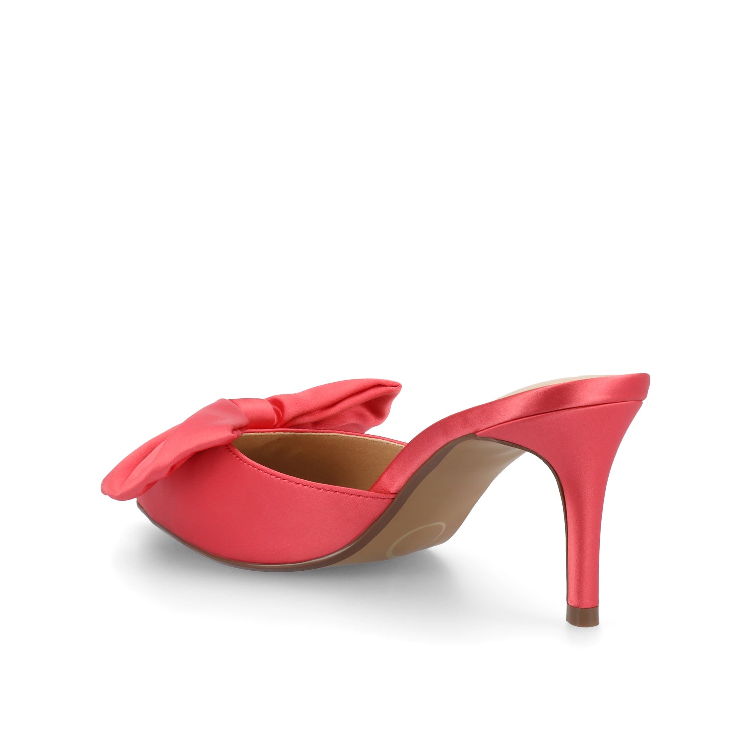 Journee TIARRA STILETTO PUMP HEELS IN WIDE - Coral