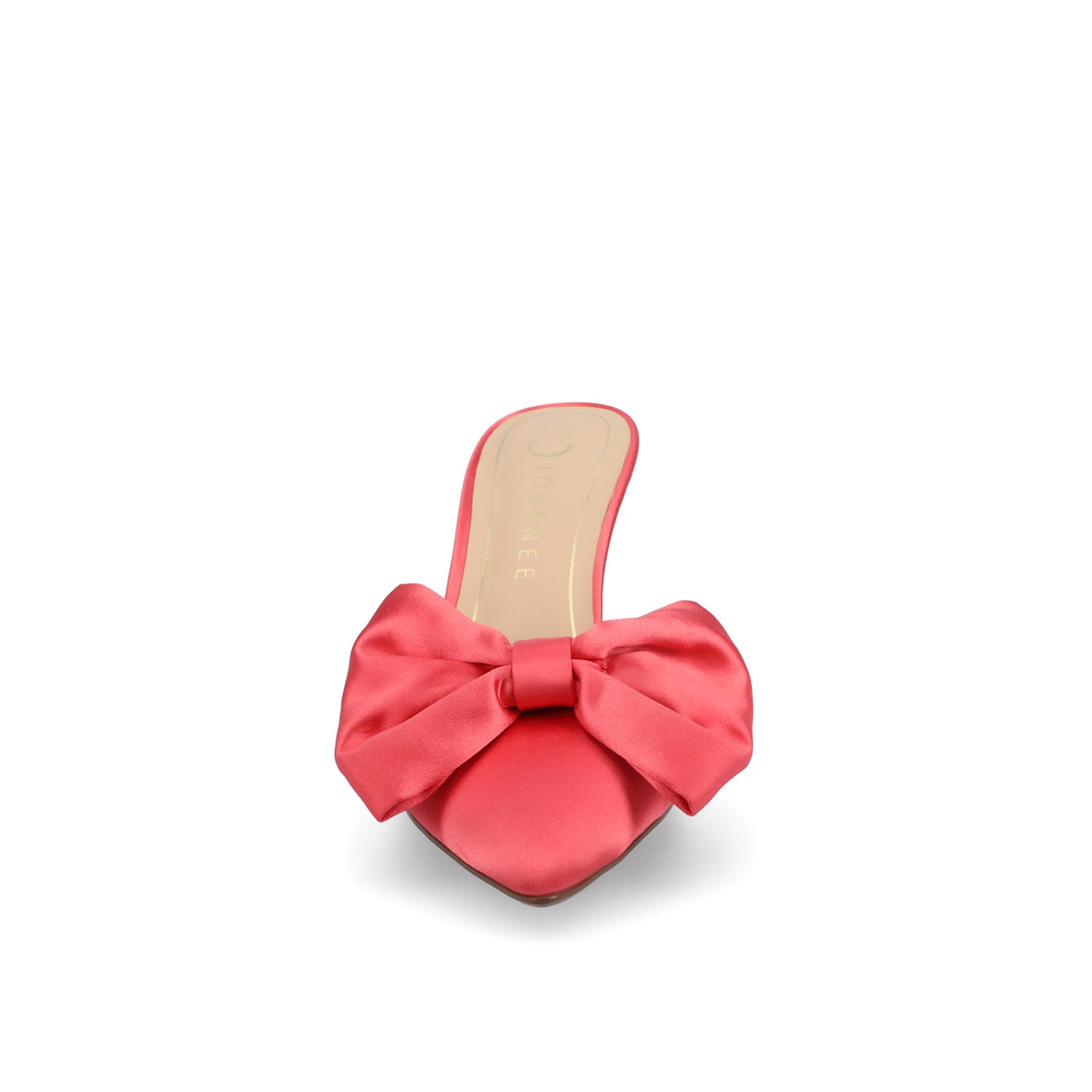 Journee TIARRA STILETTO PUMP HEELS IN WIDE - Coral