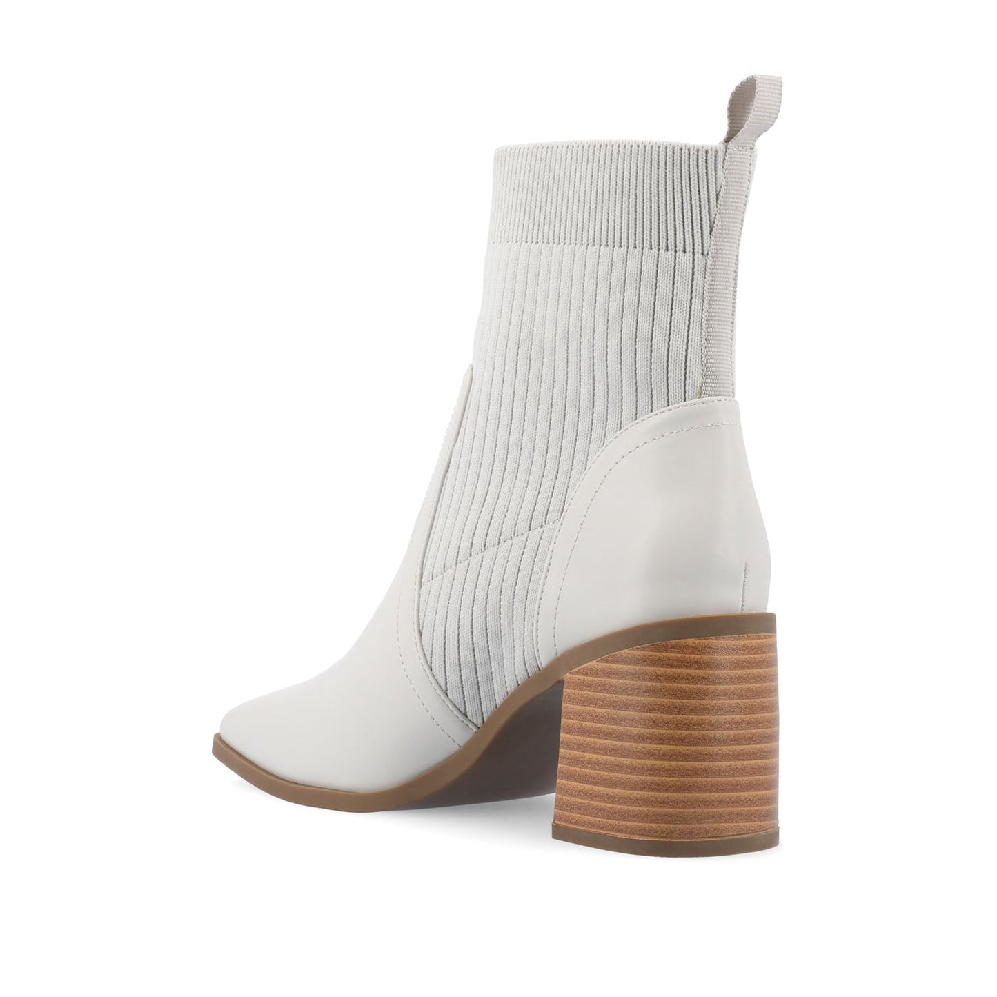 Journee HARLOWE CHELSEA BOOTIES IN WIDE - Off White