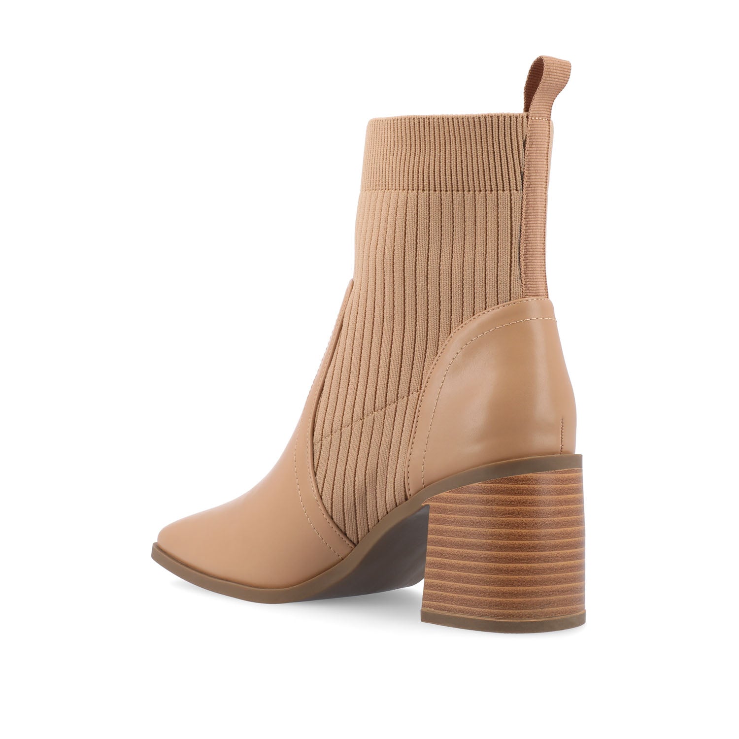 Journee HARLOWE CHELSEA BOOTIES IN WIDE - Tan