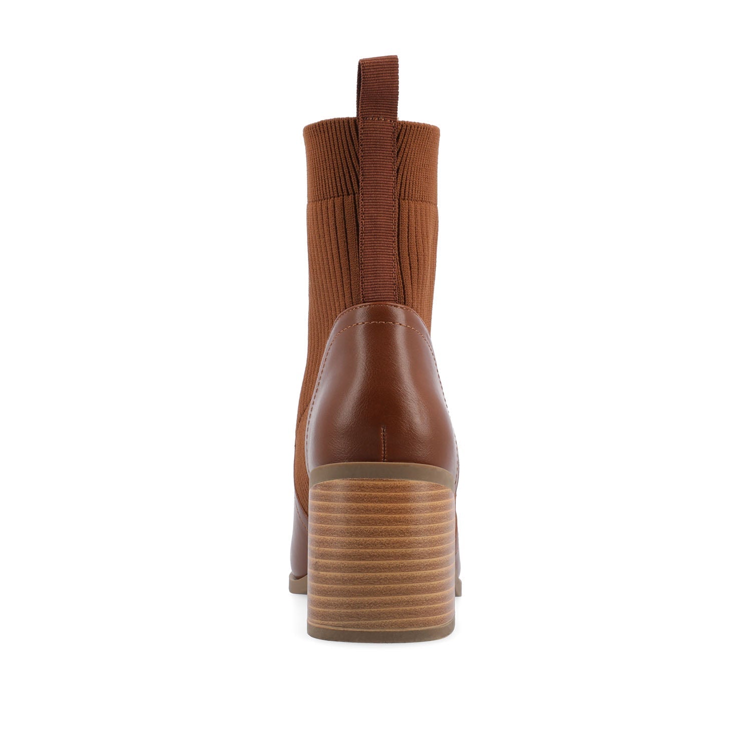 Journee HARLOWE CHELSEA BOOTIES IN WIDE - Brown