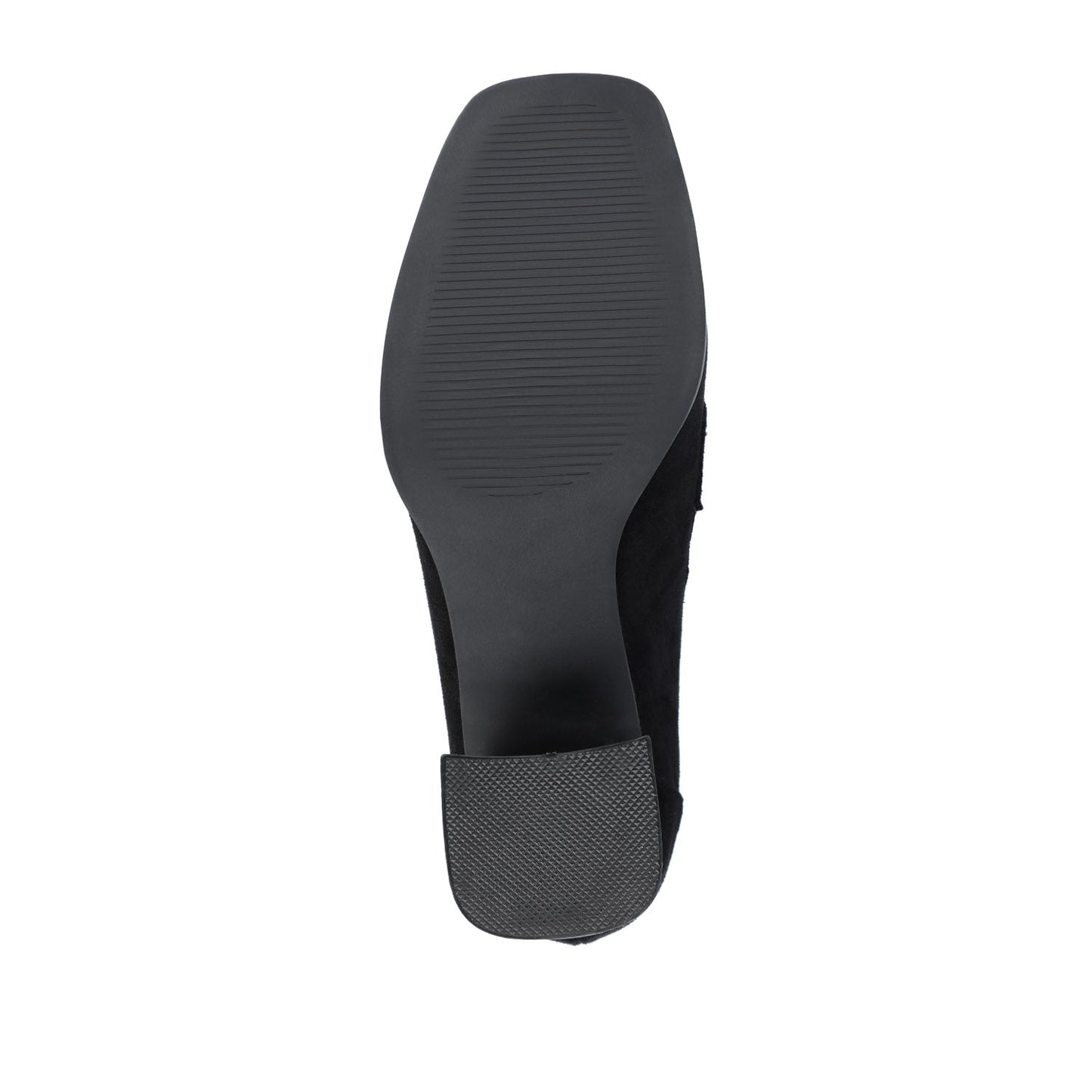 Journee MALLEAH BLOCK HEEL LOAFERS IN WIDE - Black