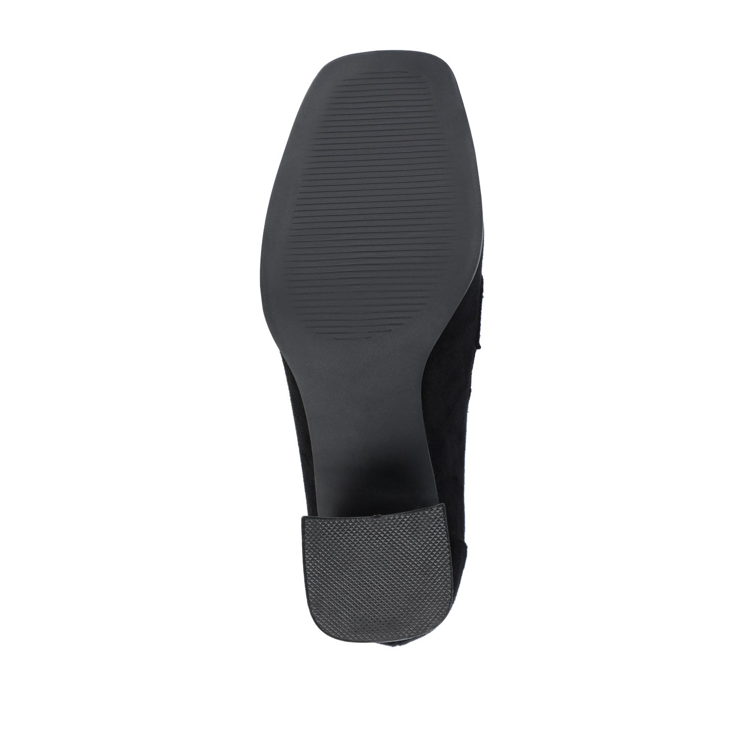 Journee MALLEAH BLOCK HEEL LOAFERS IN WIDE - Black