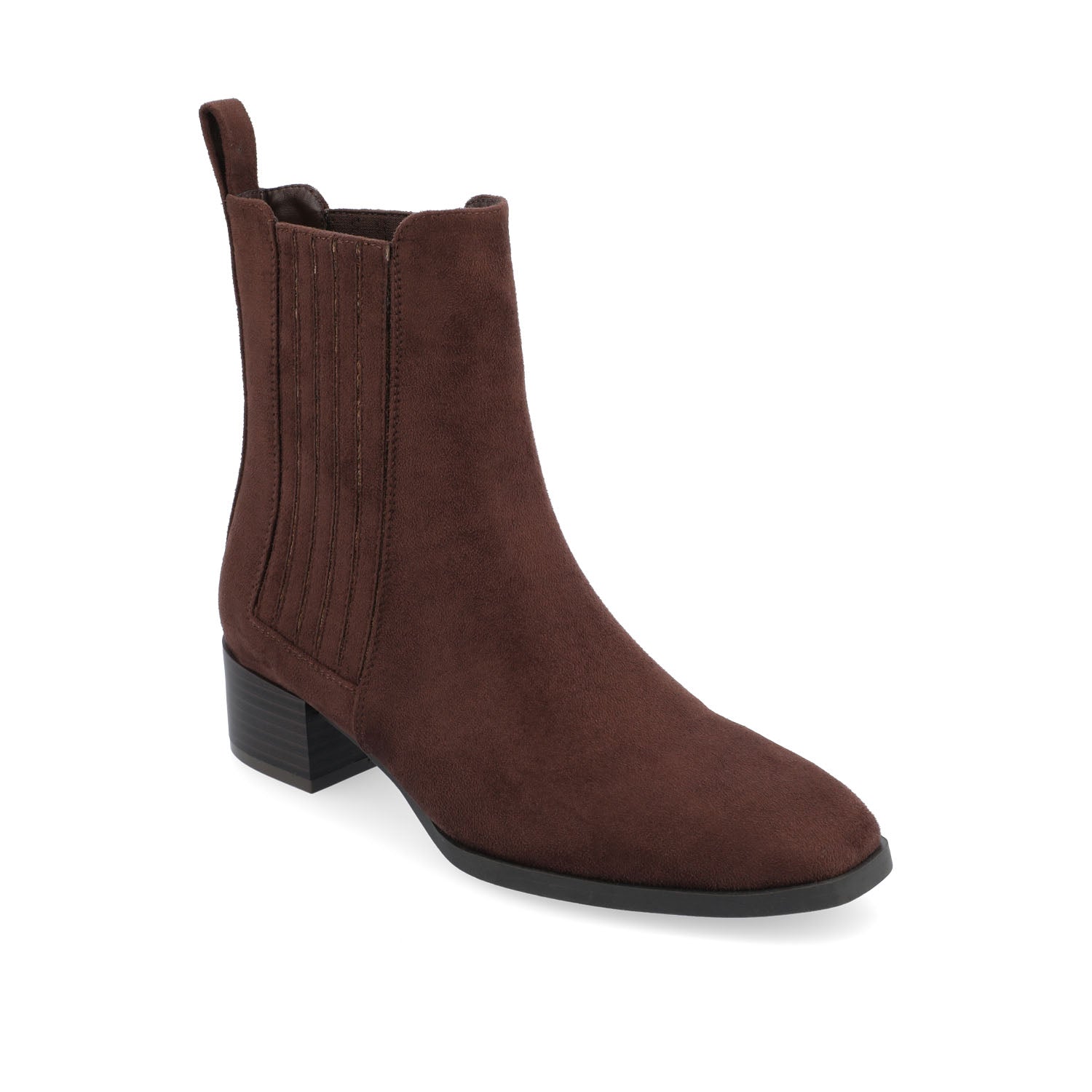 Journee WRENLEY CHELSEA BOOTIES - Brown