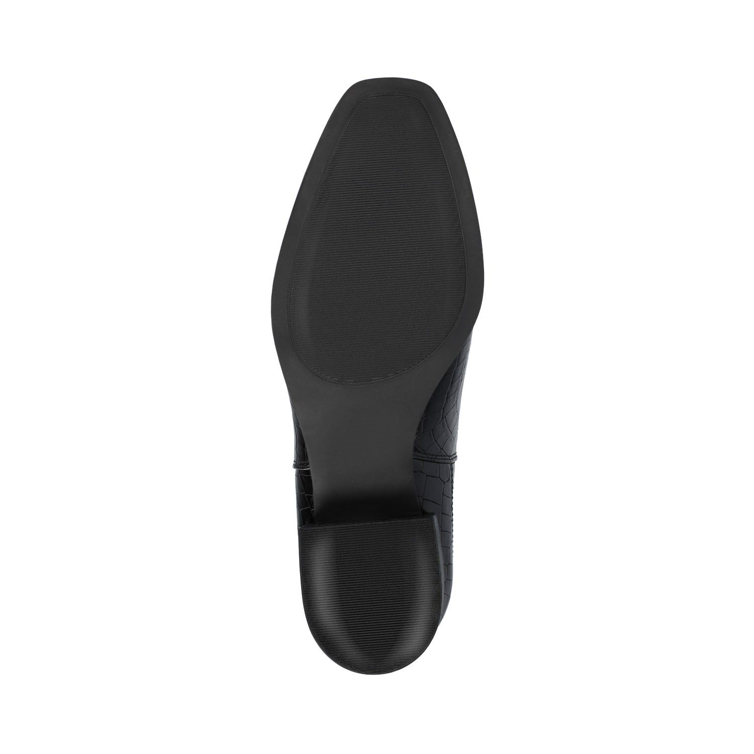 Journee WRENLEY CHELSEA BOOTIES - Croco Black