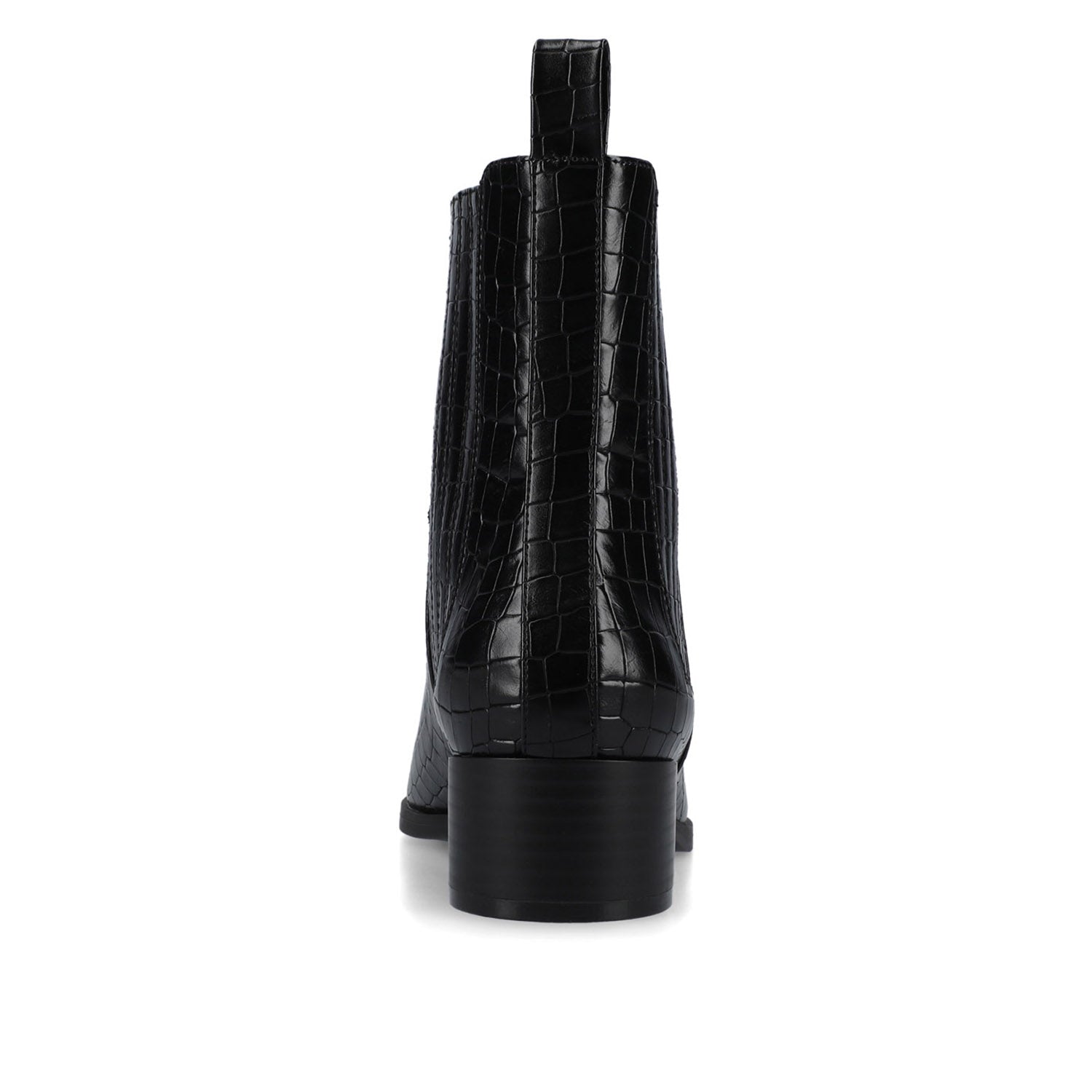 Journee WRENLEY CHELSEA BOOTIES - Croco Black