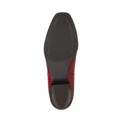 Journee WRENLEY CHELSEA BOOTIES - Croco Red