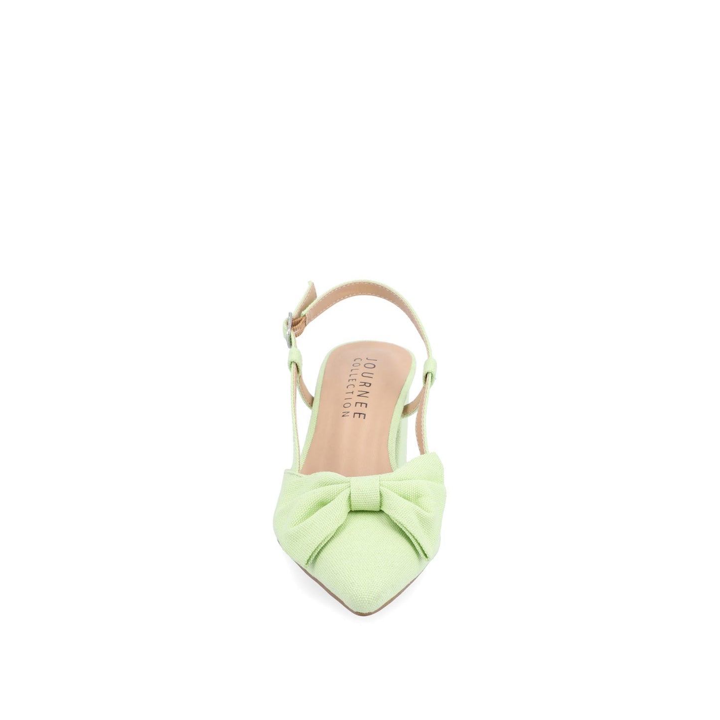 Journee TAILYNN BLOCK PUMP HEELS IN WIDE - Green