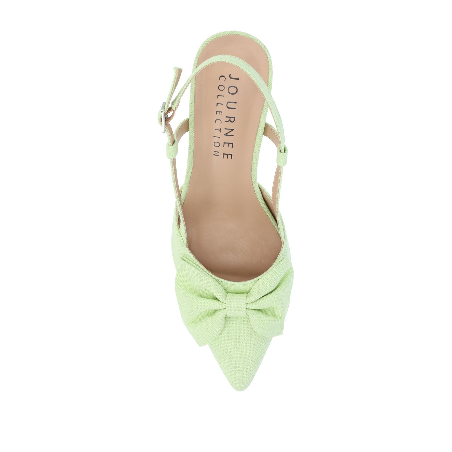 Journee TAILYNN BLOCK PUMP HEELS IN WIDE - Green
