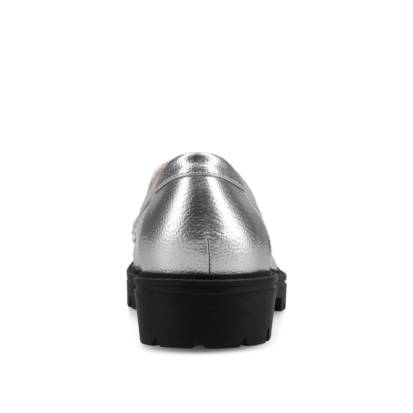 Journee ERIKA SLIP ON LOAFER - Silver