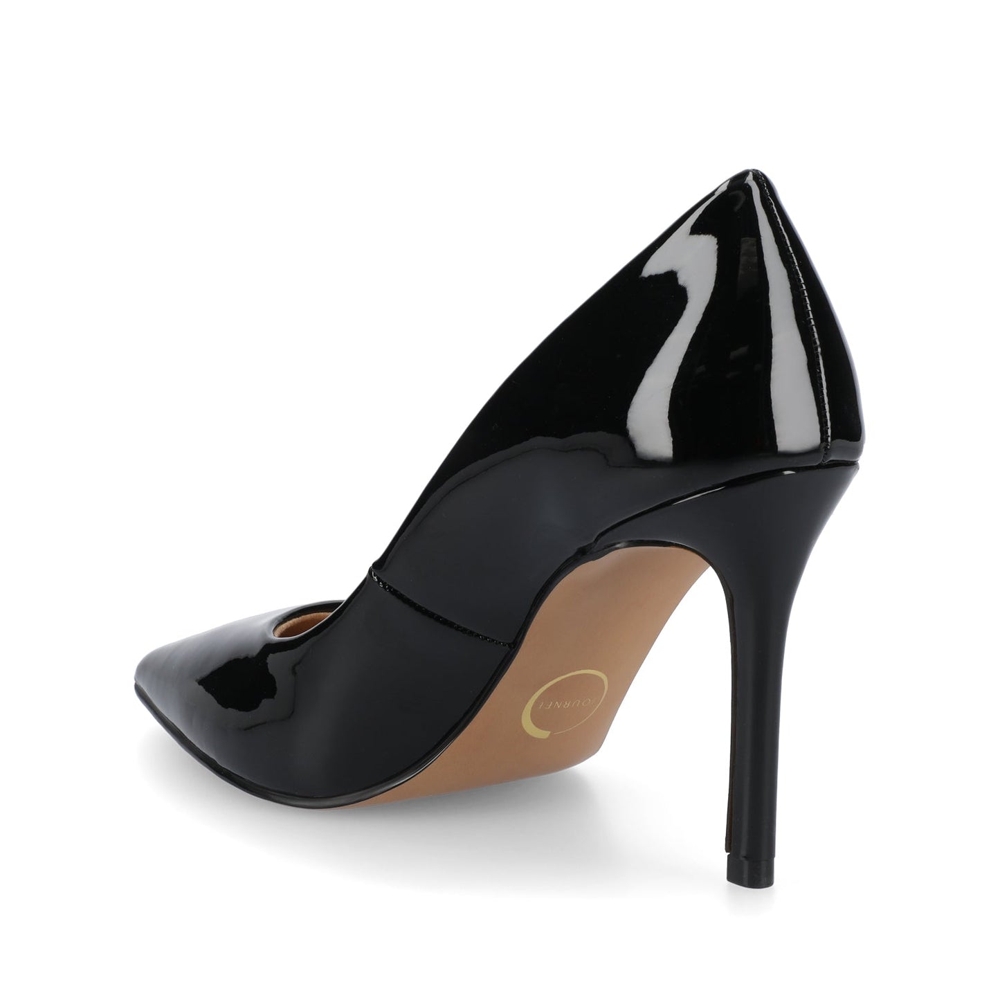Journee VENUS STILETTO DRESS PUMPS - Patent Black