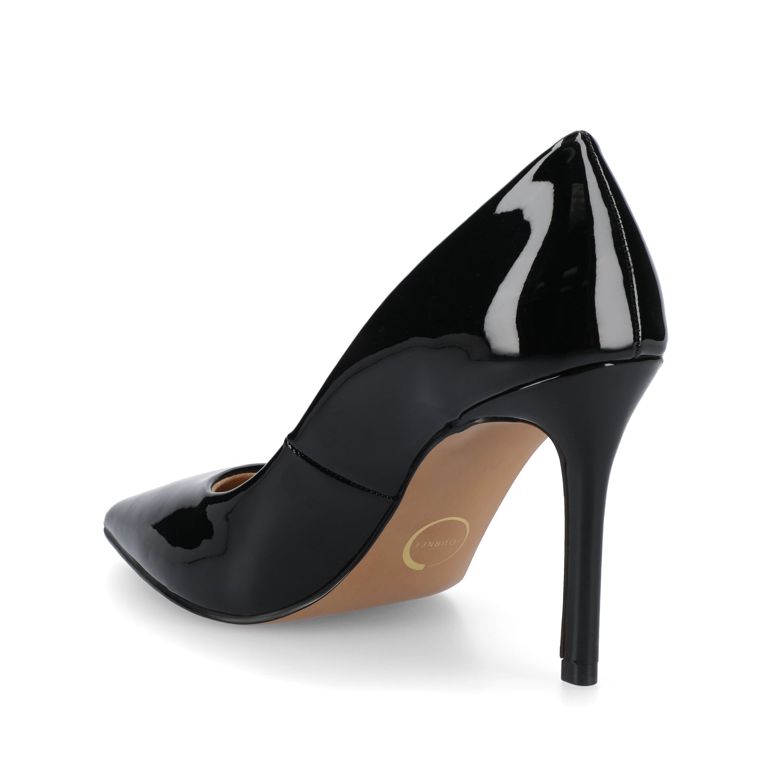 Journee VENUS STILETTO DRESS PUMPS - Patent Black