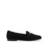Black Faux Suede