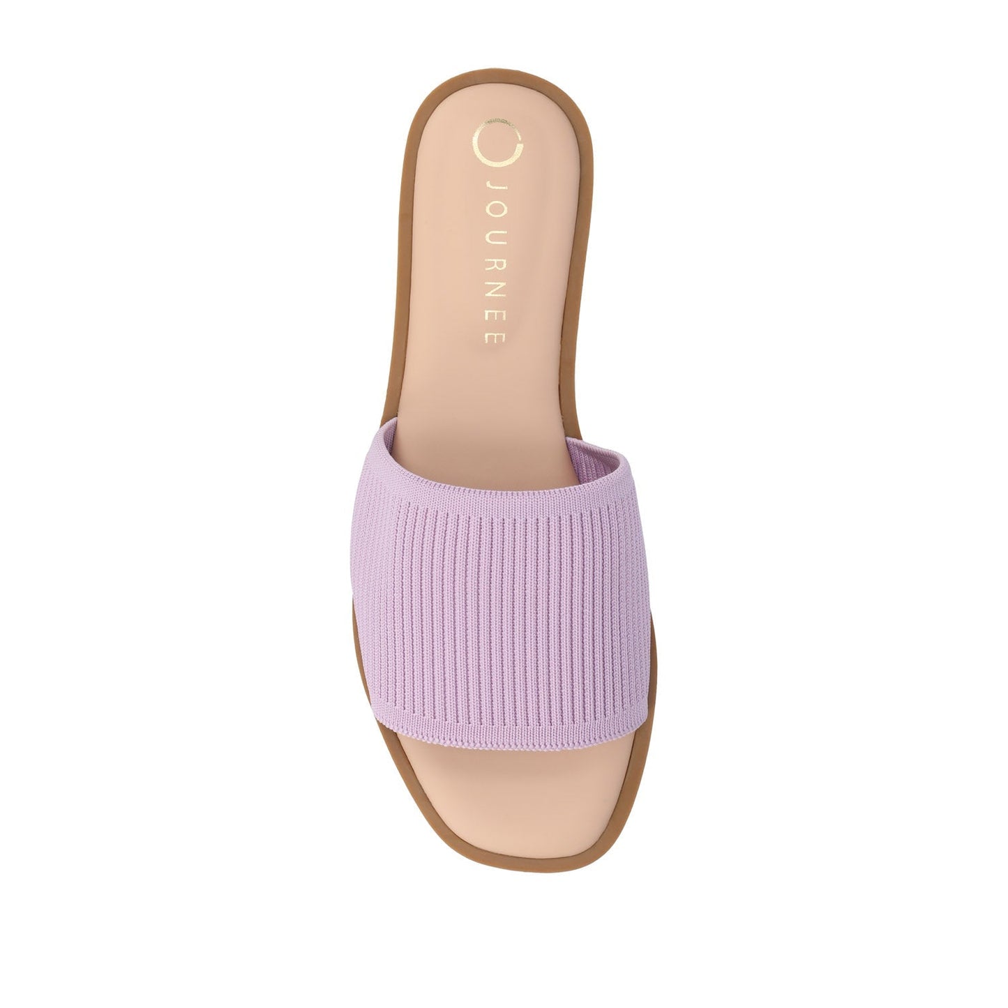 Journee PRISILLA SLIDE SANDALS IN STATEMENT - Lilac