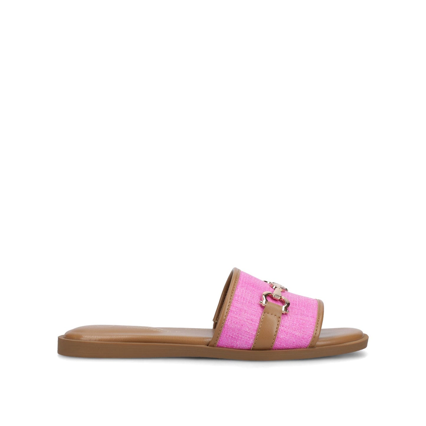 Journee PRIYA SLIP ON SANDALS - Hot Pink