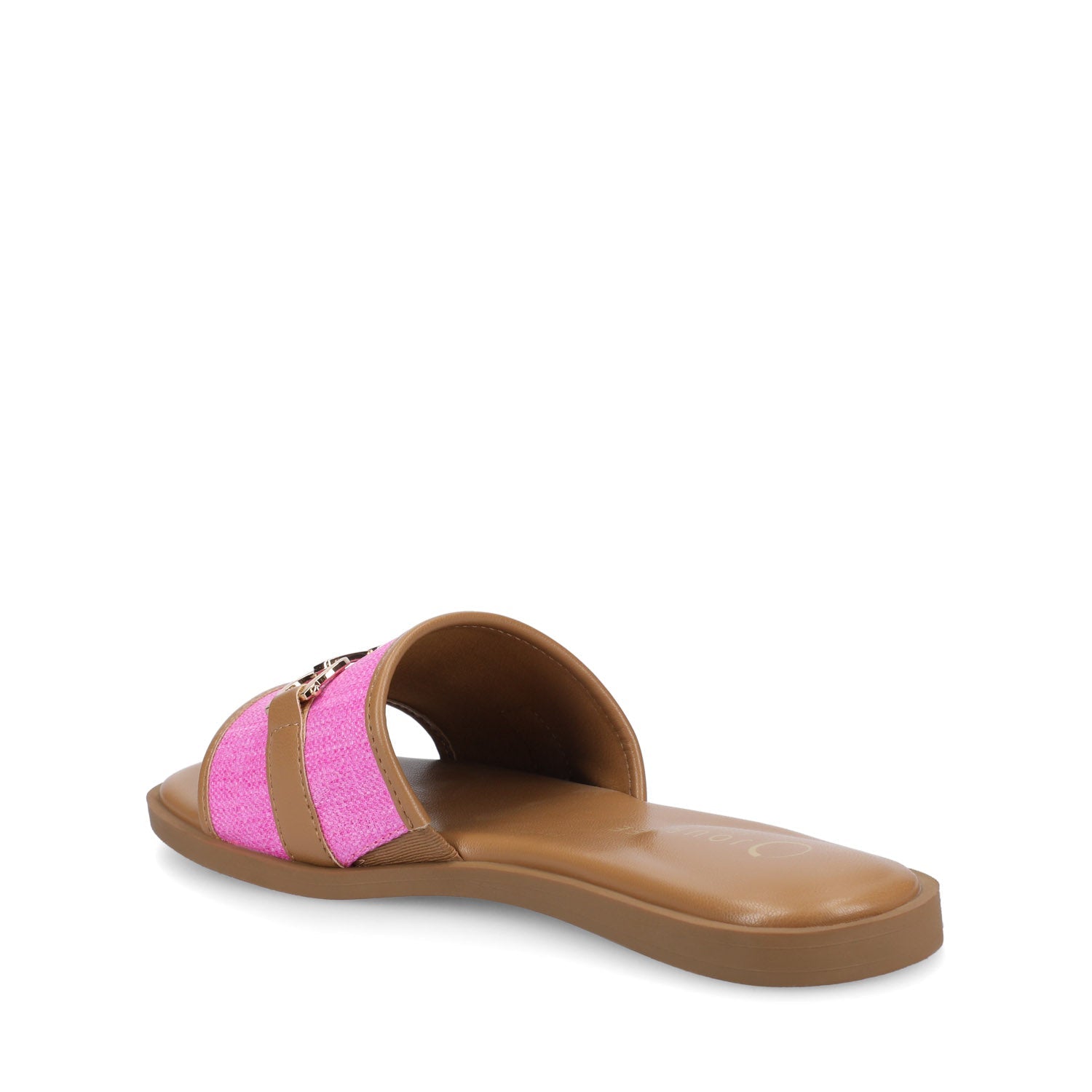 Journee PRIYA SLIP ON SANDALS - Hot Pink