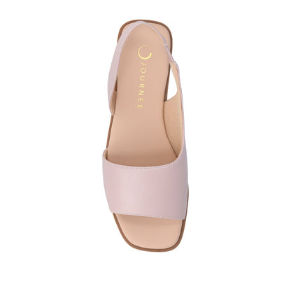 Journee BRINSLEY SANDALS IN VEGAN LEATHER - Lilac PU