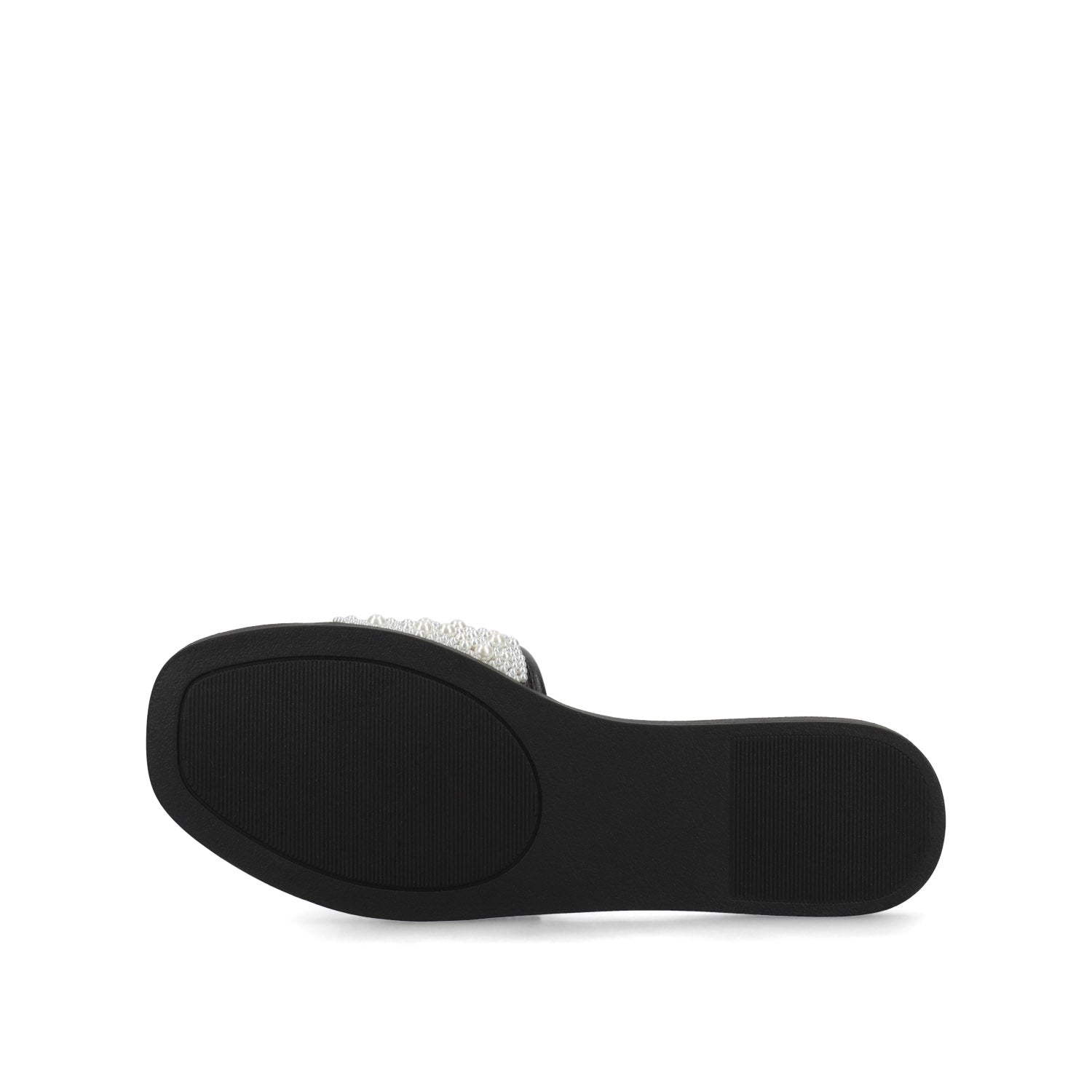 Journee PRECLY EVENING FLAT SANDALS - Black