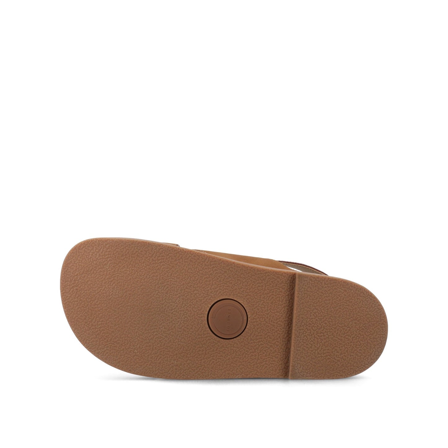 Journee MARINNA FLAT SANDALS - Tan
