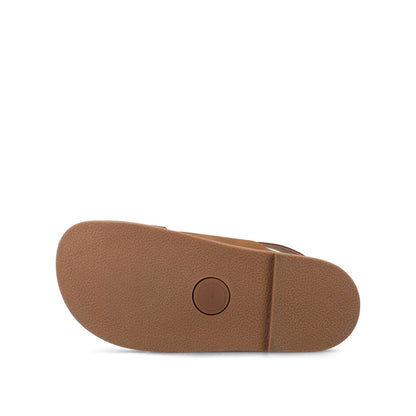 Journee MARINNA FLAT SANDALS - Tan
