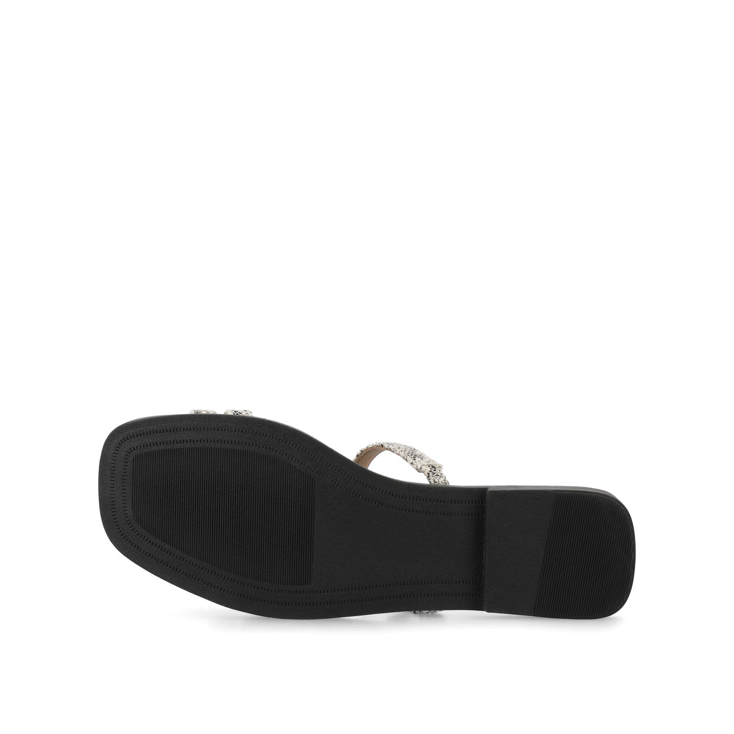 Journee BRISA SLIDE SANDALS IN VEGAN LEATHER - Snake