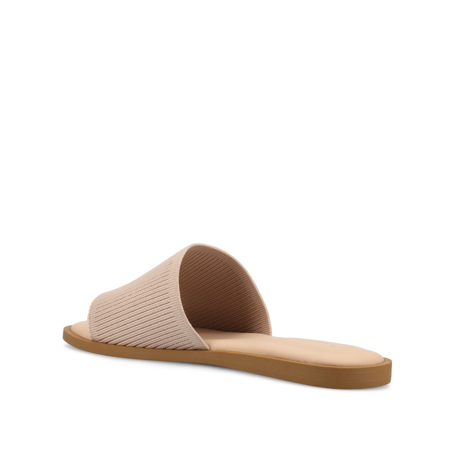 Journee PRISILLA SLIDE SANDALS IN STATEMENT - Blush