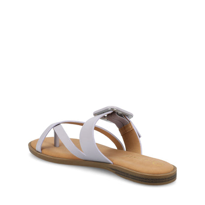 Journee LAYRA FLAT SANDALS - Lilac
