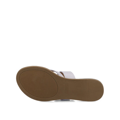 Journee LAYRA FLAT SANDALS - Lilac