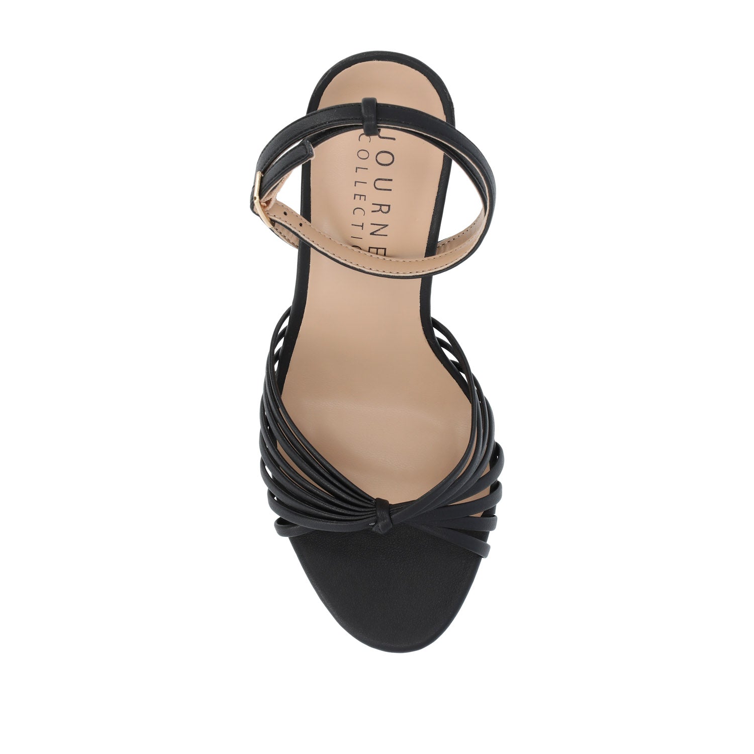 Journee VANITA STILETTO HEELS IN VEGAN LEATHER - Black