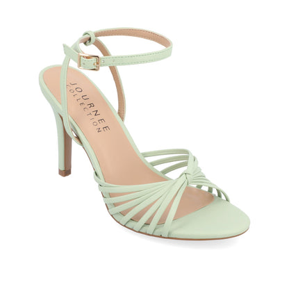 Journee VANITA STILETTO HEELS IN VEGAN LEATHER - Sage