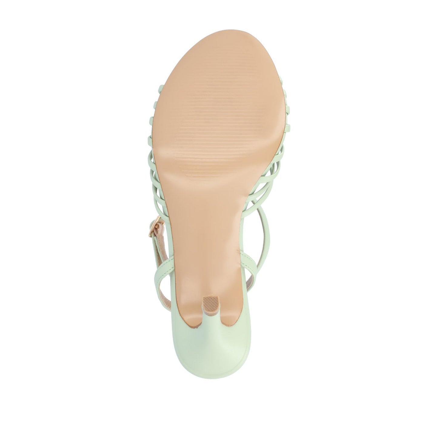 Journee VANITA STILETTO HEELS IN VEGAN LEATHER - Sage