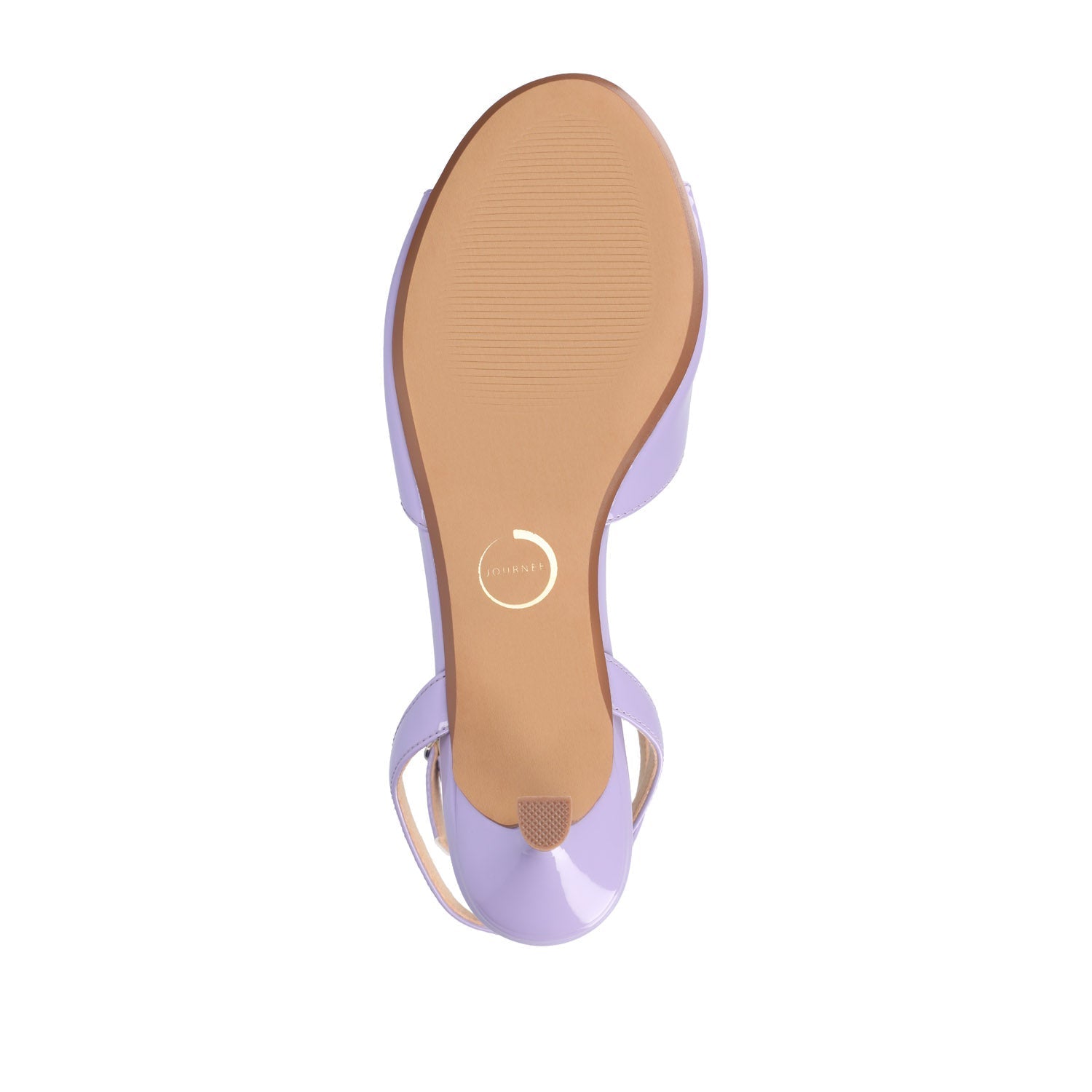 Journee JENNIFER STRAPPY KITTEN HEELS IN PATENT - Lilac Patent