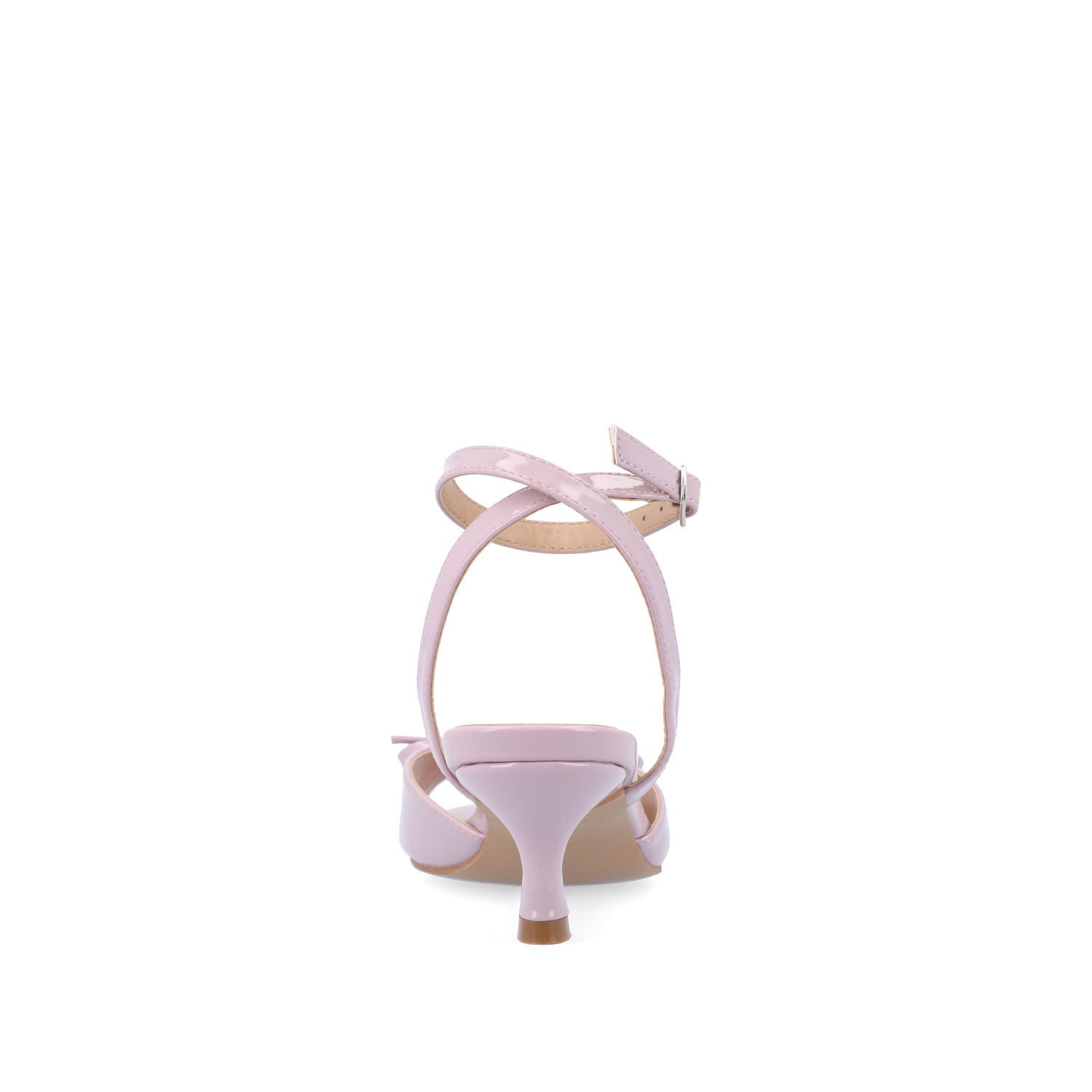 Journee JENNIFER STRAPPY KITTEN HEELS IN PATENT - Purple Patent