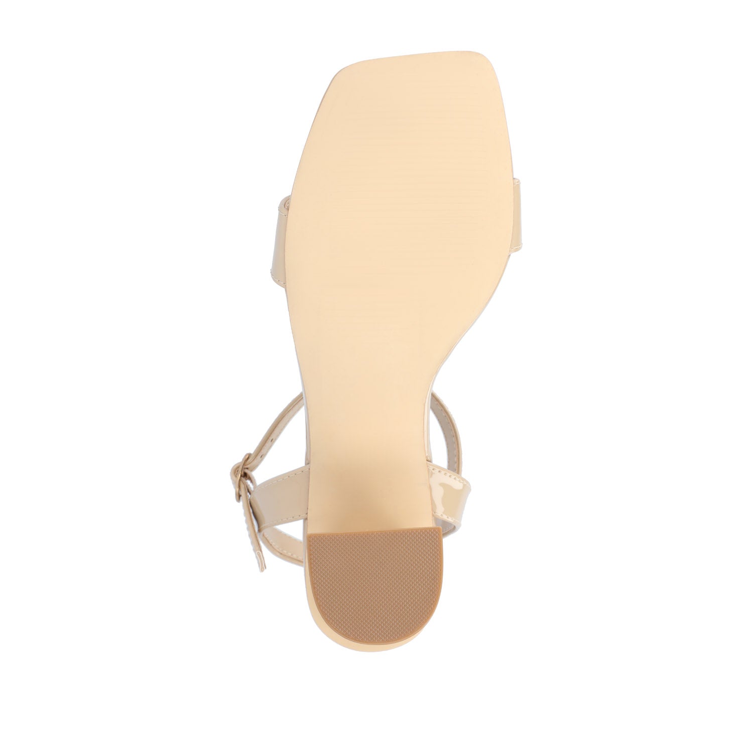 Journee TIVONA STRAPPY BLOCK HEELS IN STATEMENT - Tan