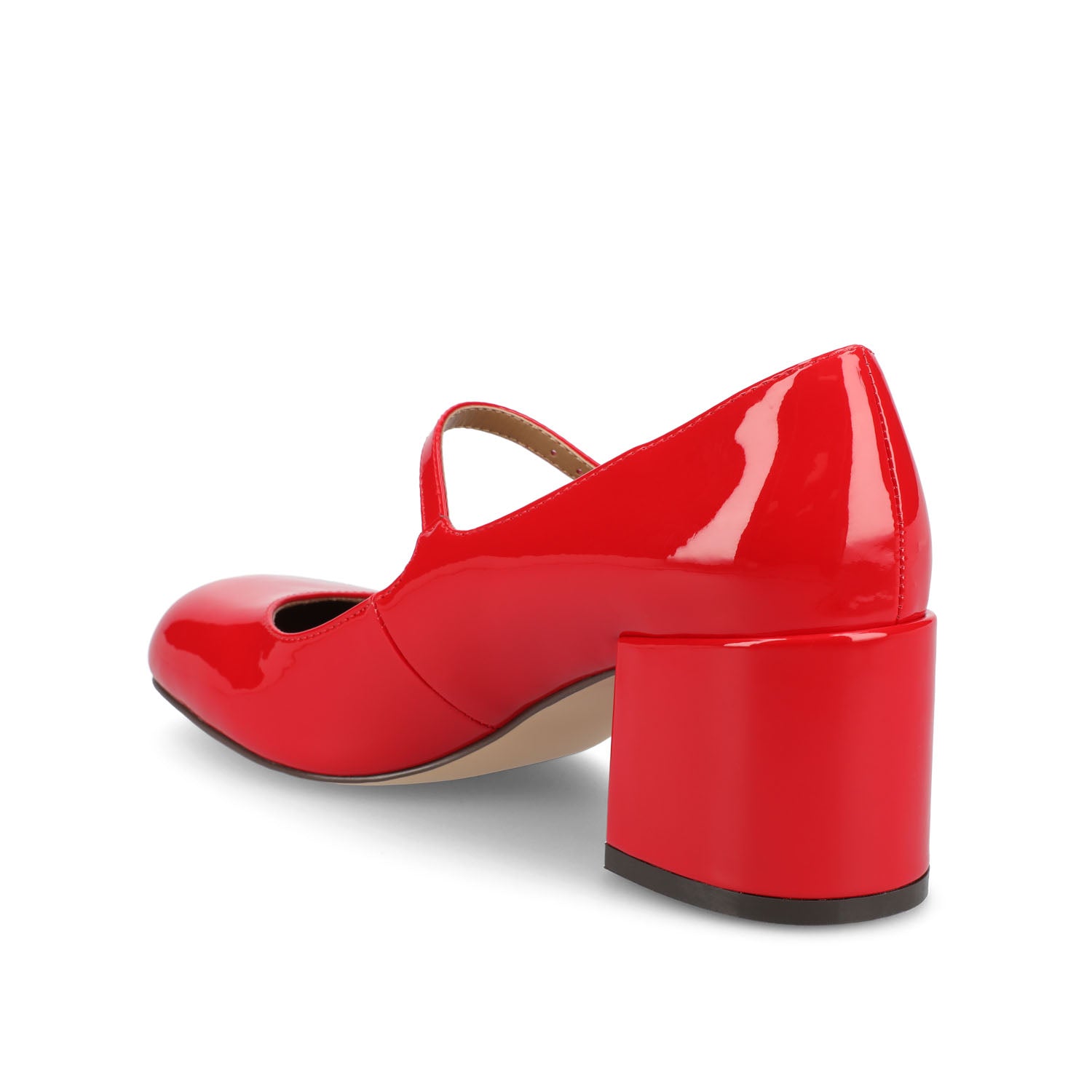 Journee OKENNA MARY JANE PUMP HEELS - Red