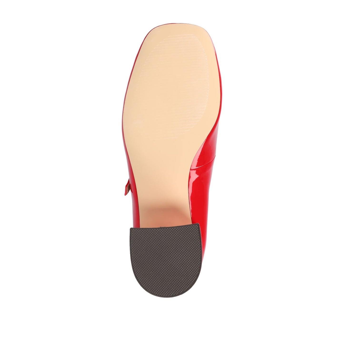 Journee OKENNA MARY JANE PUMP HEELS - Red