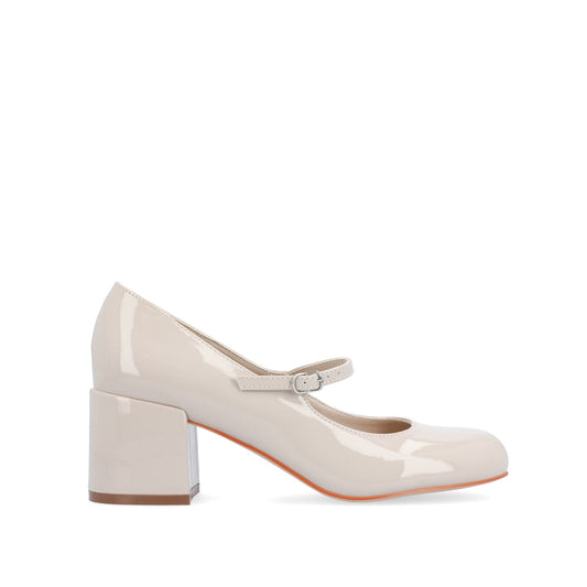 Journee OKENNA MARY JANE PUMP HEELS - Grey