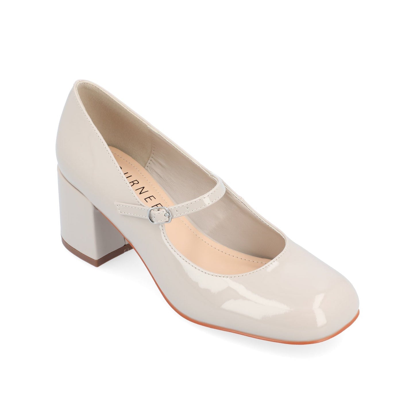 Journee OKENNA MARY JANE PUMP HEELS - Grey