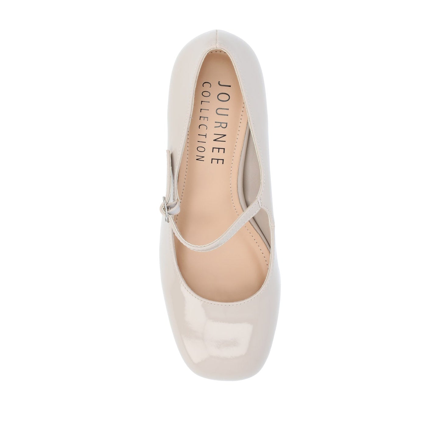Journee OKENNA MARY JANE PUMP HEELS - Grey
