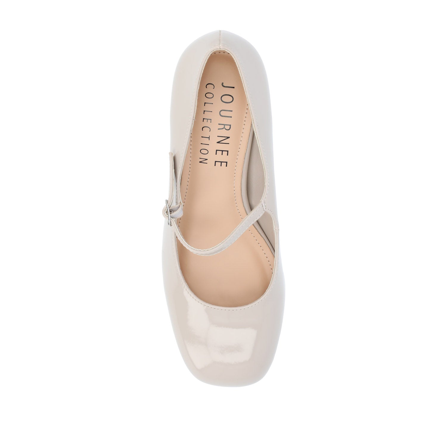 Journee OKENNA MARY JANE PUMP HEELS - Grey