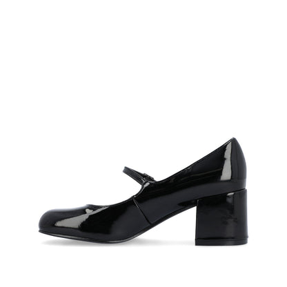 Journee OKENNA MARY JANE PUMP HEELS - Black