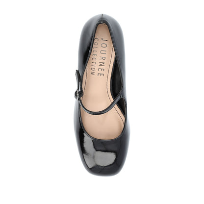 Journee OKENNA MARY JANE PUMP HEELS - Black