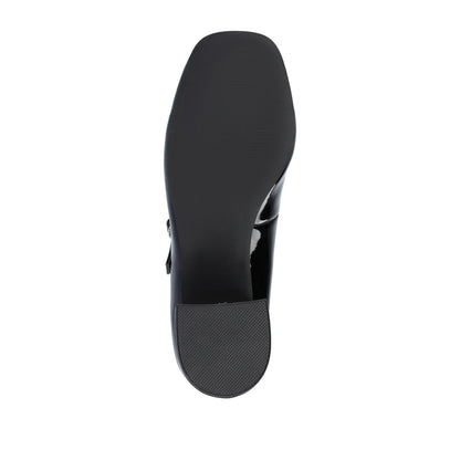 Journee OKENNA MARY JANE PUMP HEELS - Black