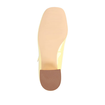 Journee OKENNA MARY JANE PUMP HEELS - Yellow