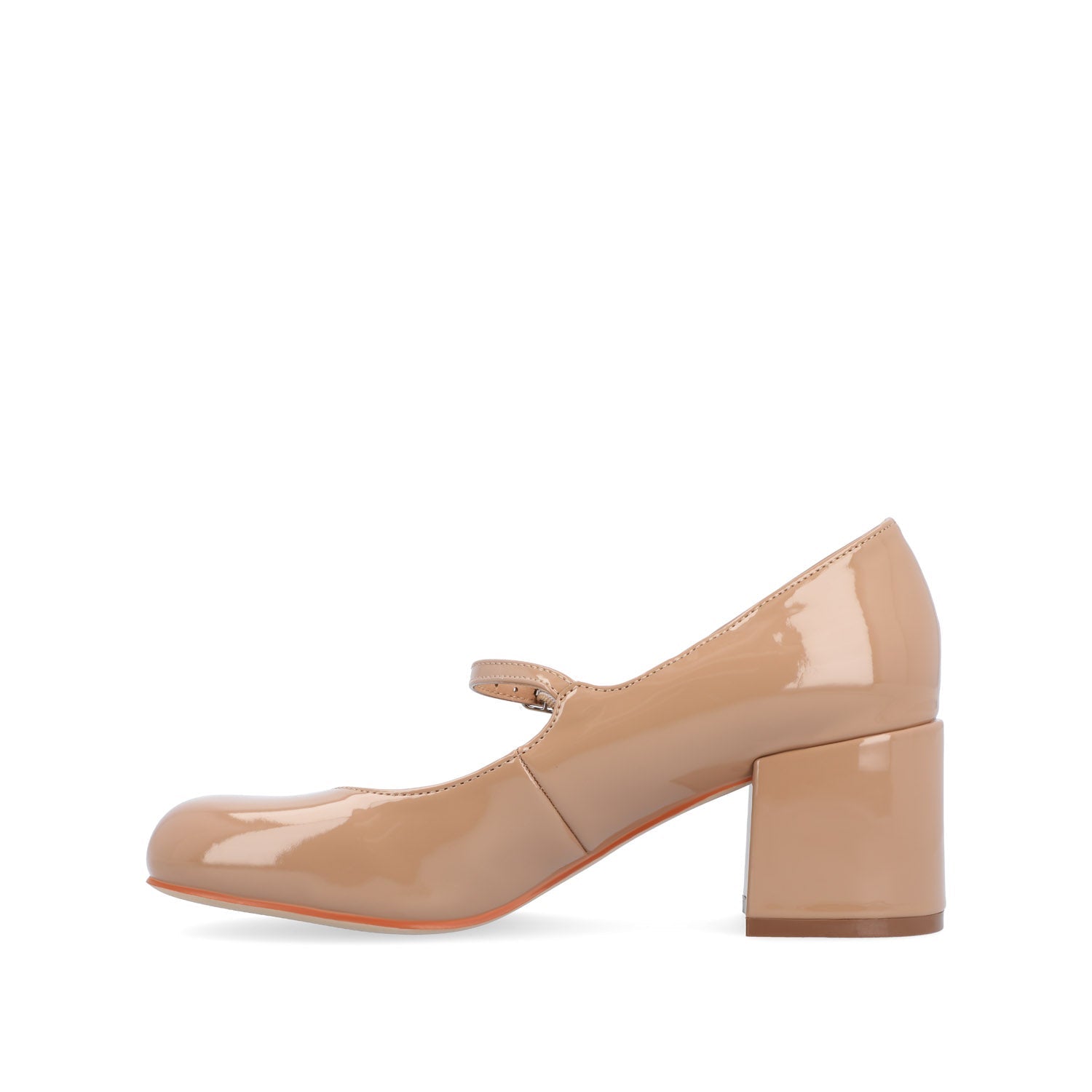 Journee OKENNA MARY JANE PUMP HEELS - Nude