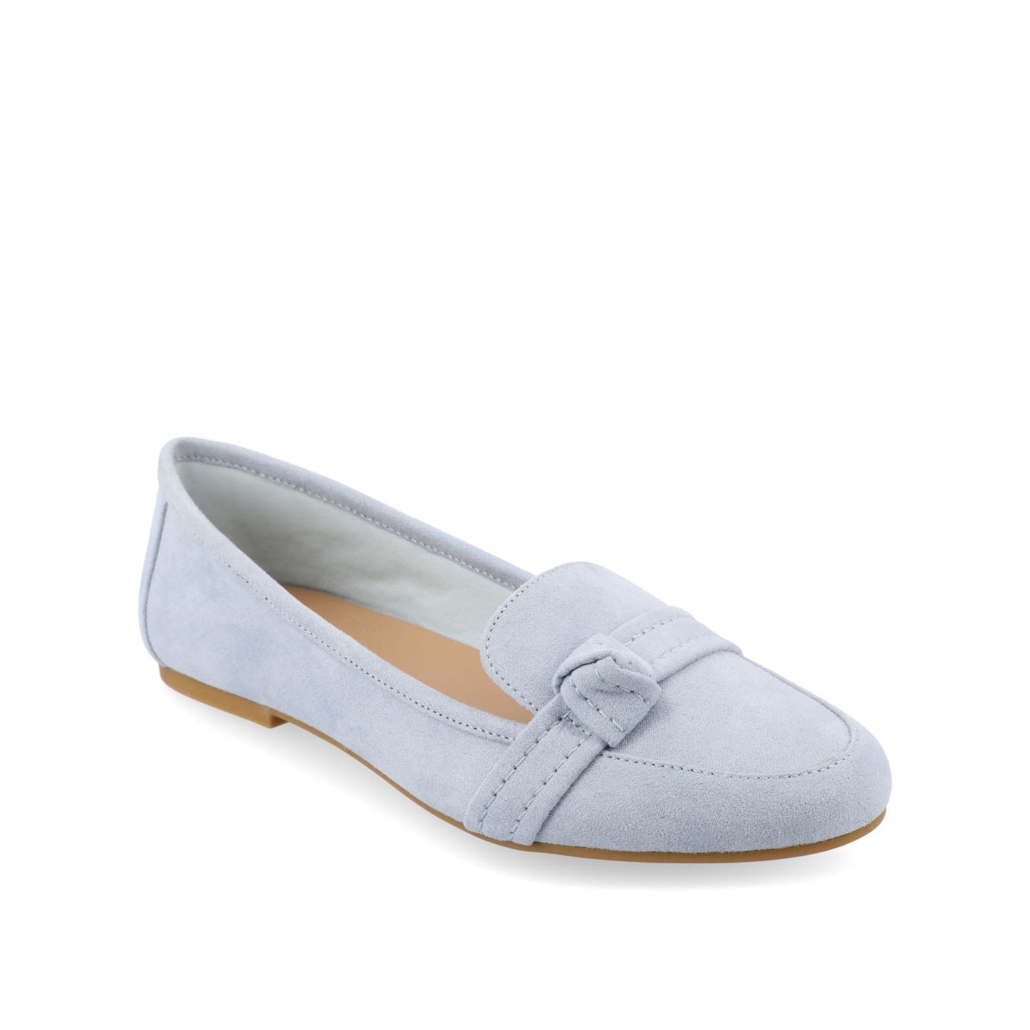 Journee MARCI LOAFER FLATS IN FAUX SUEDE - Blue