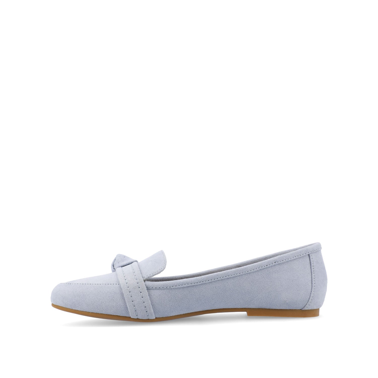 Journee MARCI LOAFER FLATS IN FAUX SUEDE - Blue