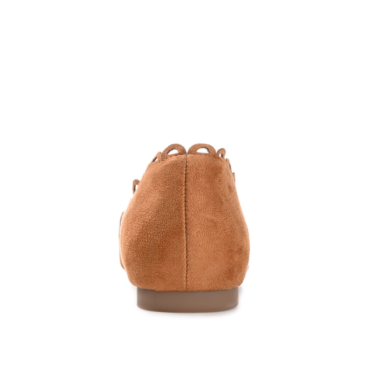 Journee JEZLIN D'ORSAY FLATS IN FAUX SUEDE - Cognac